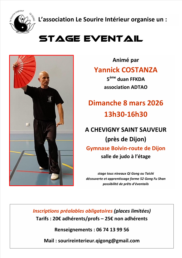 Dijon eventail mars 2026